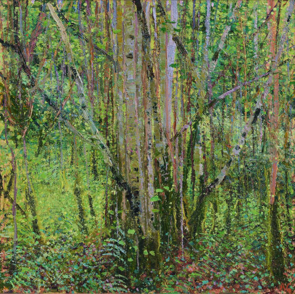Andrew Gifford, 58. Hazel in the Great Wood, Borrowdale, 2024