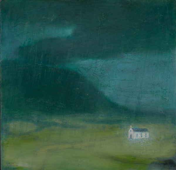 Richard Cartwright, Church Beneath the Black Mountain, 2022