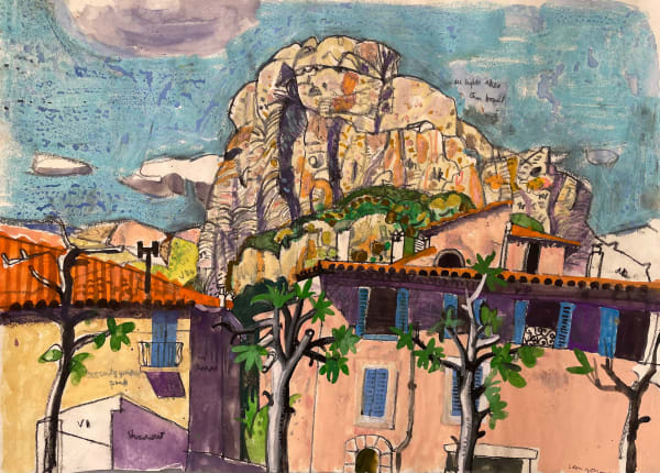 Leon Morrocco, St Jeanette with Blue Sky, 2022