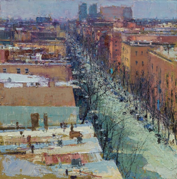 Andrew Gifford, 38. Lincoln Avenue Towards Bucktown Chicago I, 2023