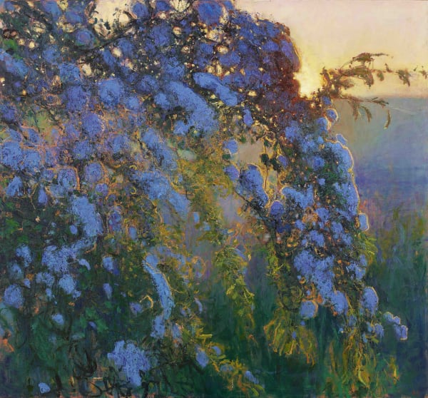 Andrew Gifford, 20. Hawthorn Blossom in Late Sunlight, 2021
