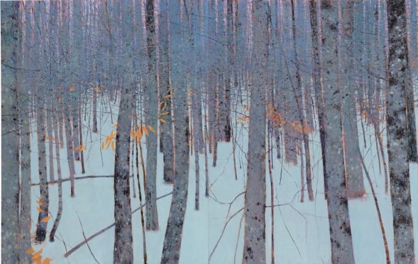 Andrew Gifford, 14. Snowy Woods near Ellsworth, Maine I, 2023