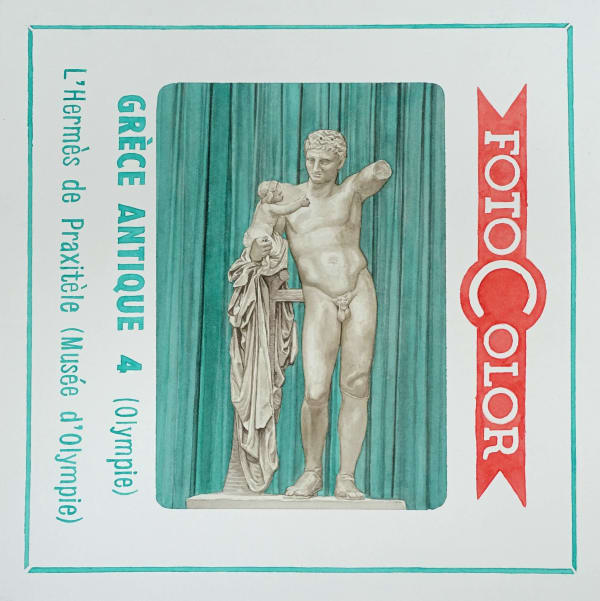 Stéphane Belzère, Diaquarelle n°44, 2020