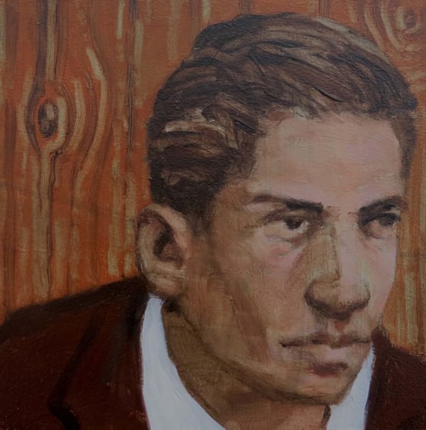 Ray Richardson Where'd It All Go Right, 2023 Huile sur panneau Oil on board 15 x 15 cm 6 x 6 in