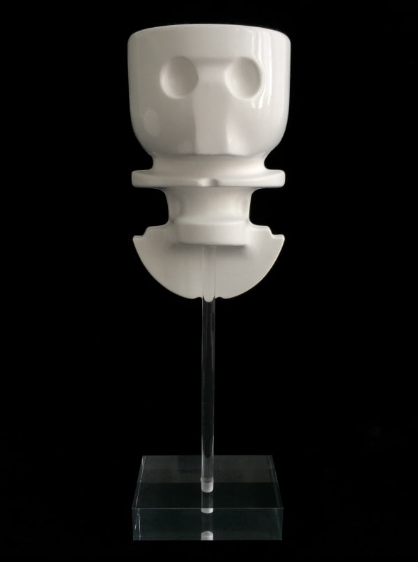 Angélique Prosôpon #3, 2019 Plâtre acrylique Acrylic plaster 20.5 x 12.5 x 6.5 cm 8 x 5 x 2 ½ in Edition of 8 plus 4 artist's proofs