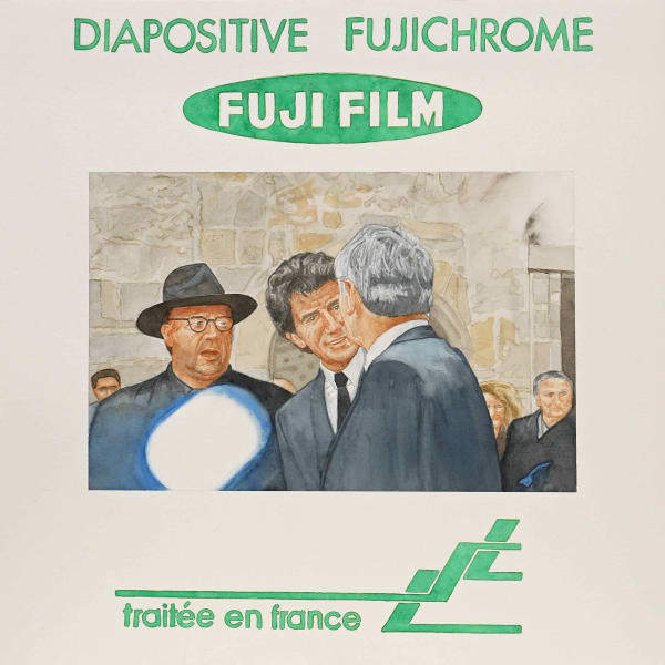 Stéphane Belzère, Diaquarelle n°141, 2025