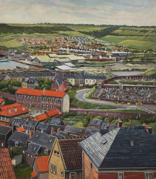 Jürg Kreienbühl, Paysage, Le Tréport, 1971