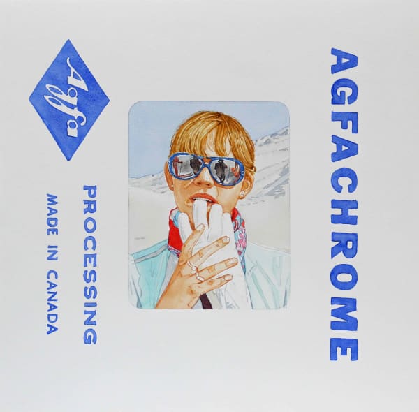 Stéphane Belzère, Diaquarelle n°130, 2023
