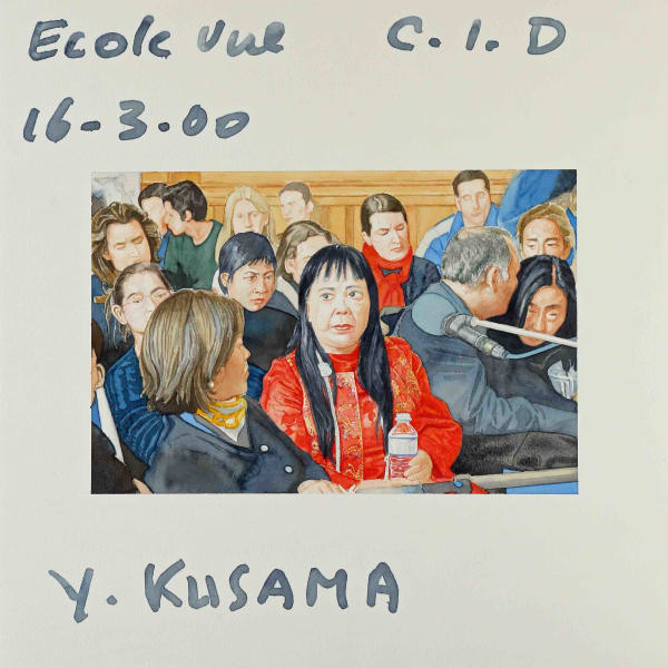 Stéphane Belzère, Diaquarelle n°142, 2025