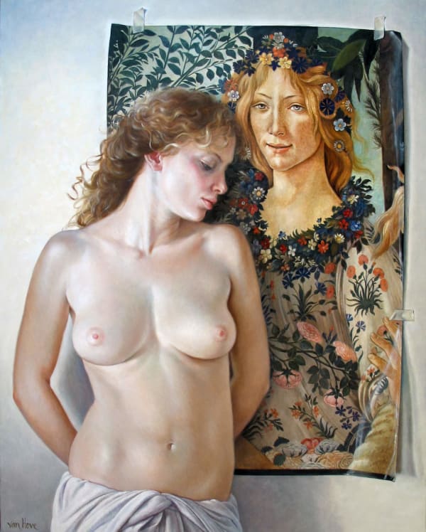 Francine Van Hove Les Deux Belles, 2012 Huile sur toile Oil on canvas 92 x 73 cm 36 ¼ x 28 ¾ in
