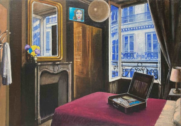 Sergio Ceccotti, Souvenir d'une chambre d'hôtel, 2000