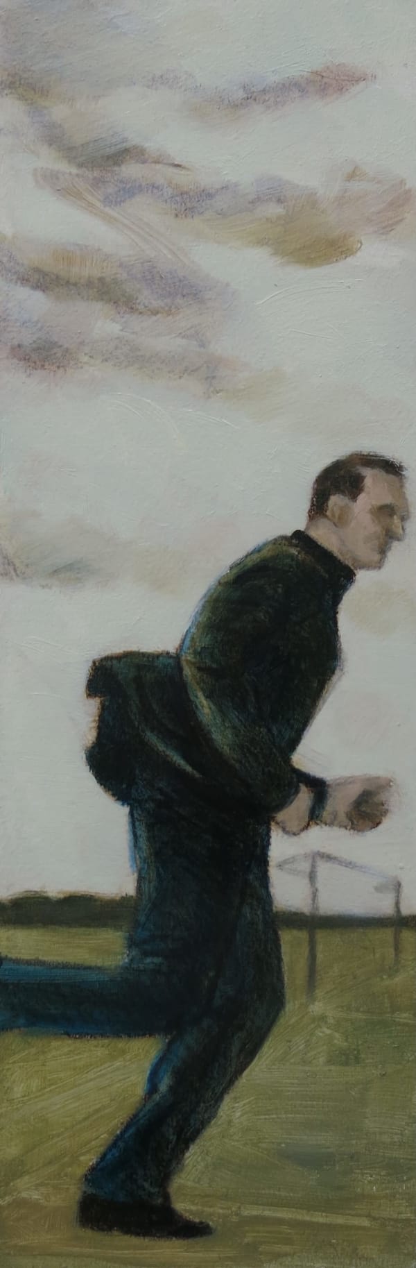 Ray Richardson What Could Have Been Lovely, 2023-2024 Huile sur panneau Oil on board 30 x 10 cm 11 ¾ x 4 in