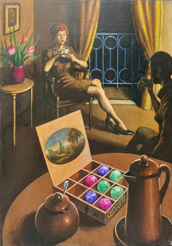 Sergio Ceccotti, Le amiche, 2000