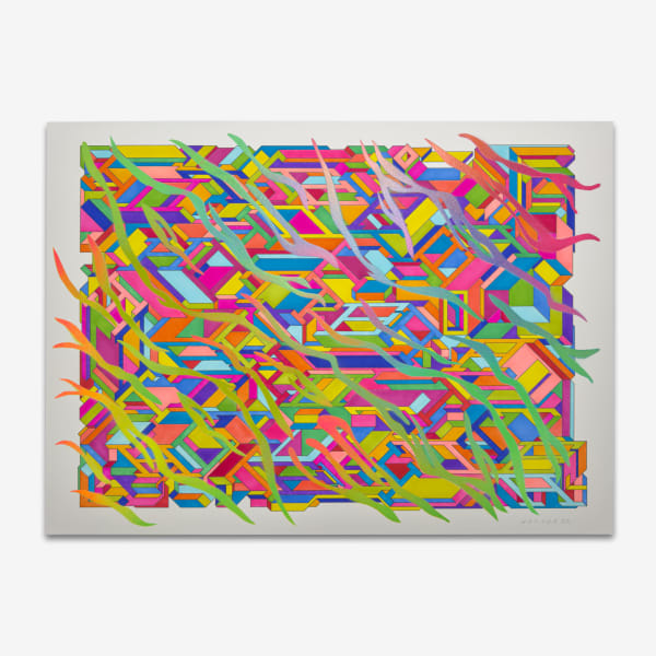 HOTTEA, The Imagination is One Hell of a Drug (spray paint & marker drawing #2), 2026