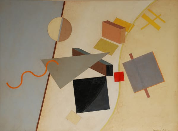 Jonathan Pike Luxembourg Oil on board 33 x 44.5cm