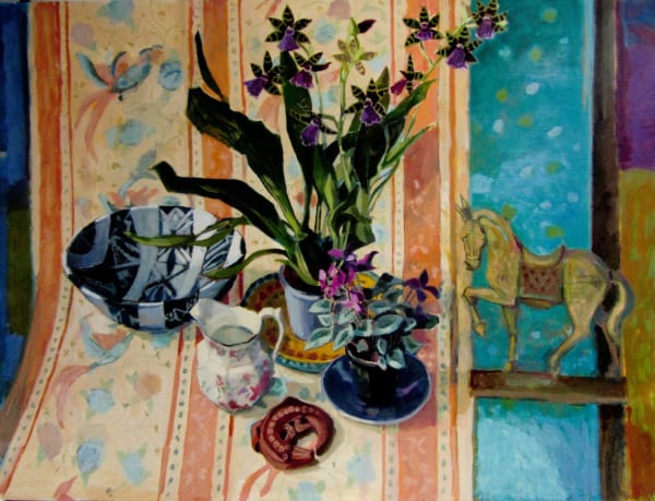 Michael Sofroniou, Still Life with Snake Orchid