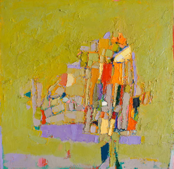 Vanessa Cuthbert RCA FRSA, Composition No. 170525 Colour Tree