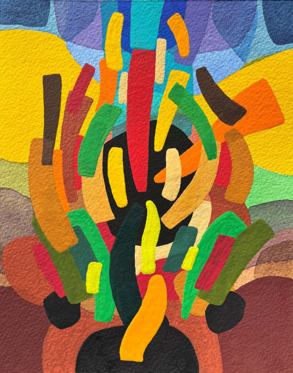 John Davies, Abstract Composition 190325/1, Allegro Cantabile I