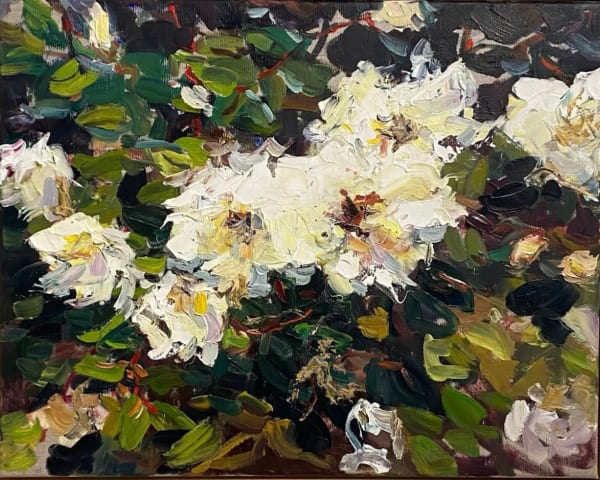Lilia Orlova-Holmes, White Roses, 2024