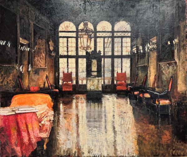 Peter Kuhfeld RP NEAC, Palazzo Barbaro, Venice