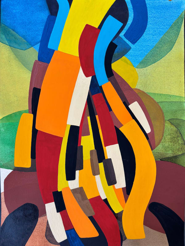 John Davies, Abstract Composition 020225/2 Vitality (II)