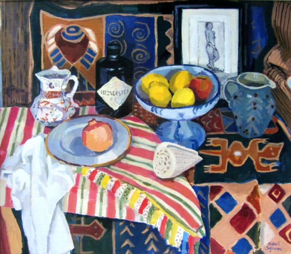 Michael Sofroniou, Still Life and Pomegranate