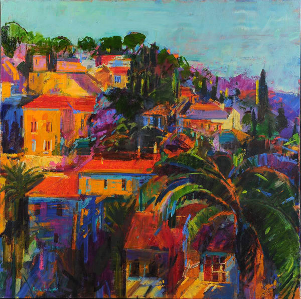 Peter Graham ROI RSW, Alpes-Maritimes