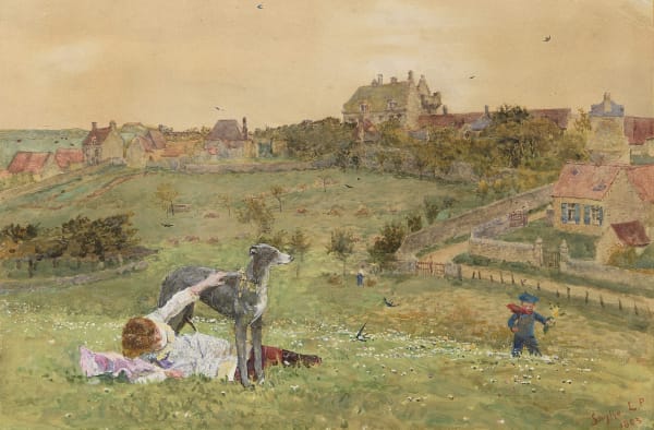 Lionel Percy Smythe RA - Flowers for mother