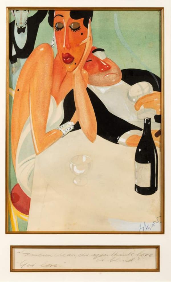 Edward Sylvester Hynes FRGS - Gwen dear, do you think love is blind? Yes dear!