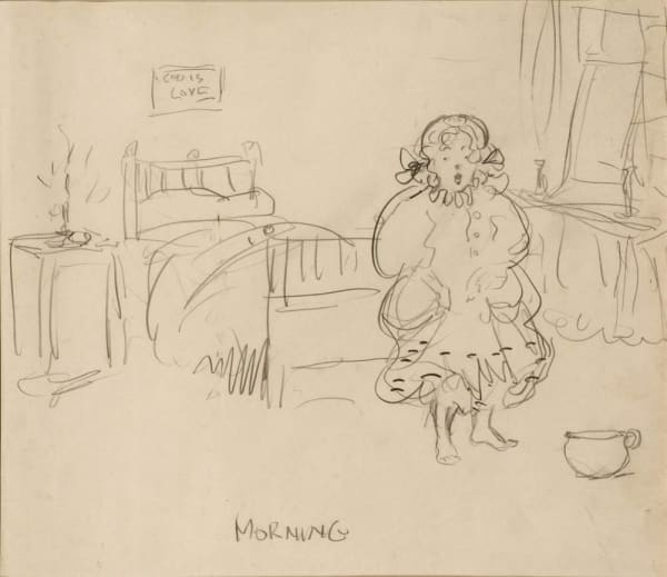 Sir Alfred James Munnings RA - Child's bedroom