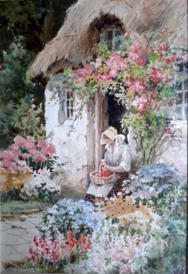 Joshua Fisher - At the Cottage Door