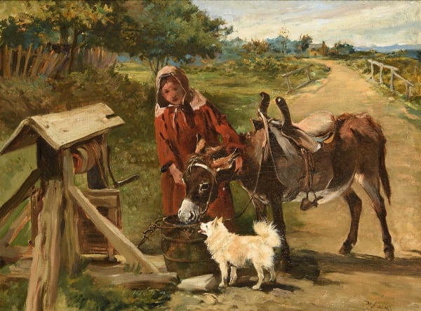 John Emms, At the well