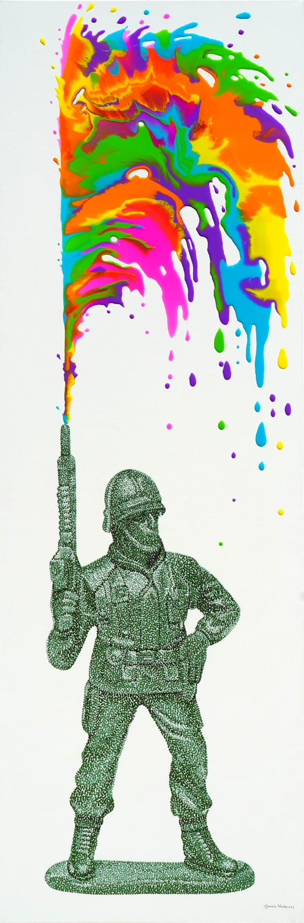 Jonah Waterous, Make Art Not War #4, 2022