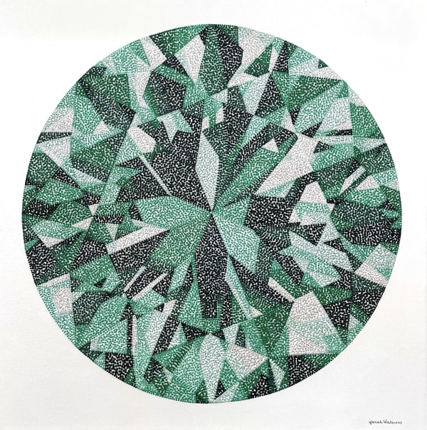 Jonah Waterous, Green Emerald, 2021