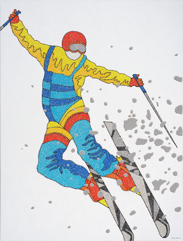 Jonah Waterous, Skiier #2, 2023
