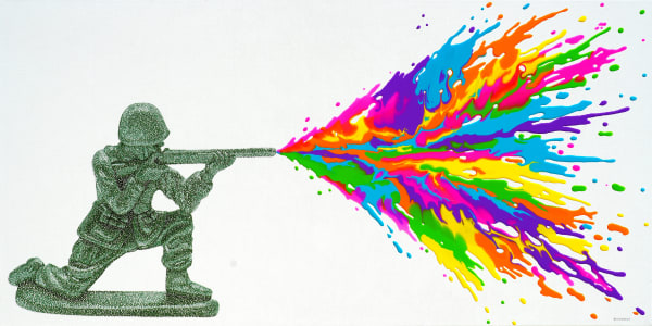 Jonah Waterous, Make Art Not War #1, 2022