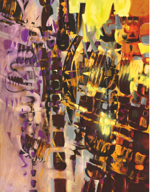 Bryan Wynter Maremma , 1961 oil on canvas 72 x 56 in / 182.9 x 142.2 cm