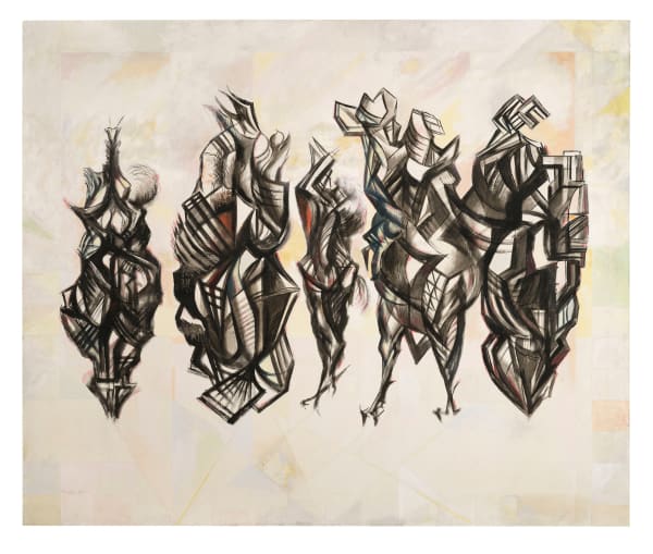 Merlyn Evans, Study for Birds II, 1953-55