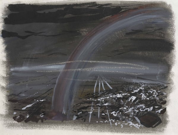 John Piper, Study for Walter De La Mare, The Traveller (4/4), c.1945