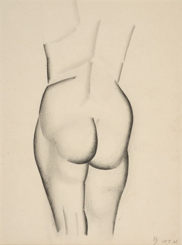 Eric Gill - Female Nude Study, 1926