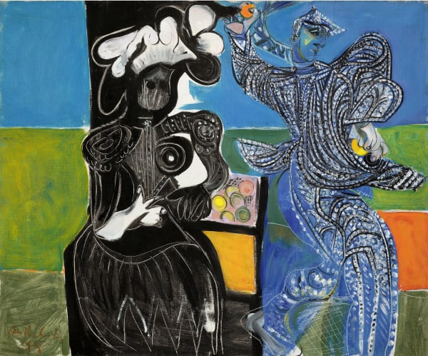 Ceri Richards, Coconut Shy, 1948