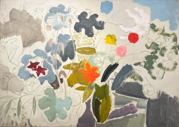 Ivon Hitchens Still Life, Garden Conservatory, c.1935 oil on canvas 28 1/4 x 40 in / 71.8 x 101.6 cm