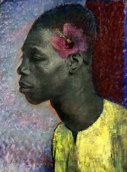 Glyn Philpot, Man with Hibiscus, 1932