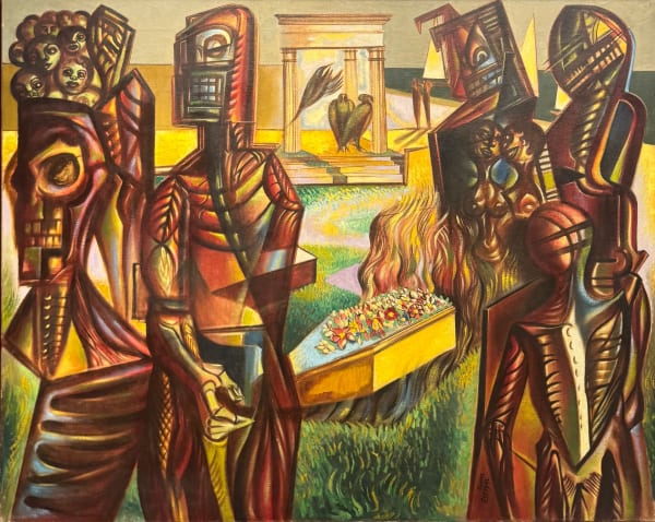 Merlyn Evans, The Entombment, 1942