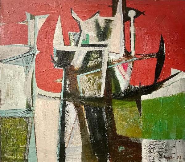 Bryan Wynter, Bird Among Rocks, 1953