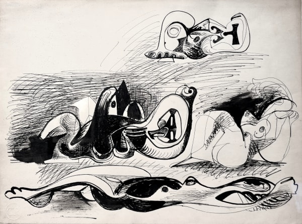 Ceri Richards, Reclining Figures, 1932-33