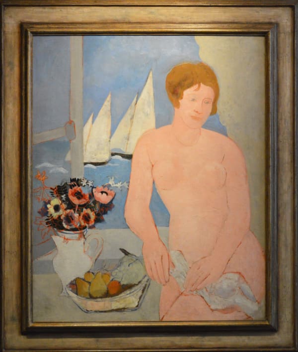 Christopher Wood, Nude with Yachts, 1926
