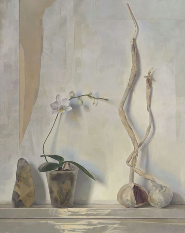 Susan Angharad Williams, Orchid, Flint, Garlic Stems