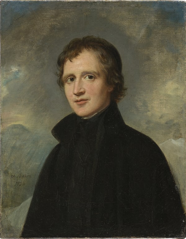 Charles Louis Bazin, Portrait d'homme, 1836
