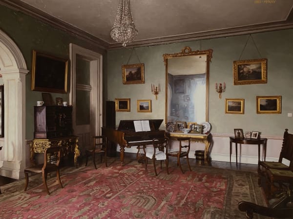 Harry Steen, House in Derbyshire — drawing room, 2025